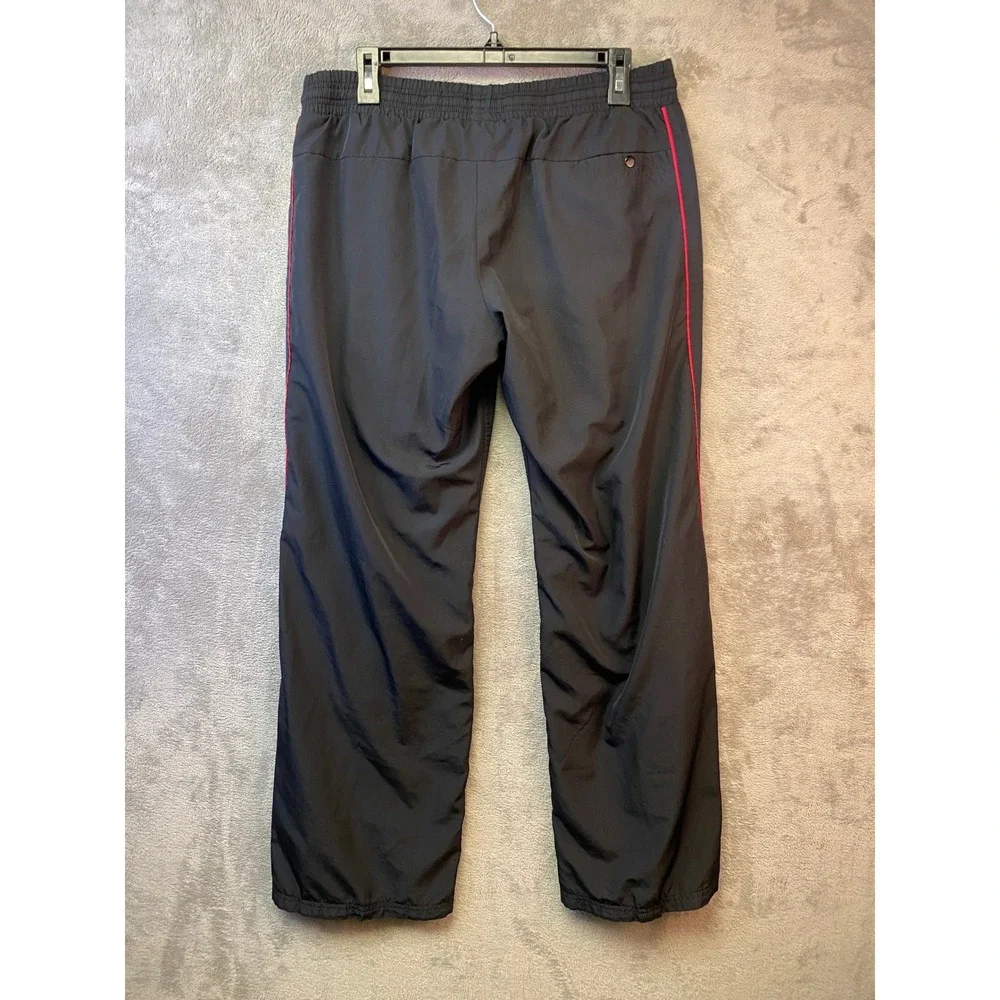 Nike The Athletic Dept Black Red Piping Track Pants Joggers Boys Size L 12-14